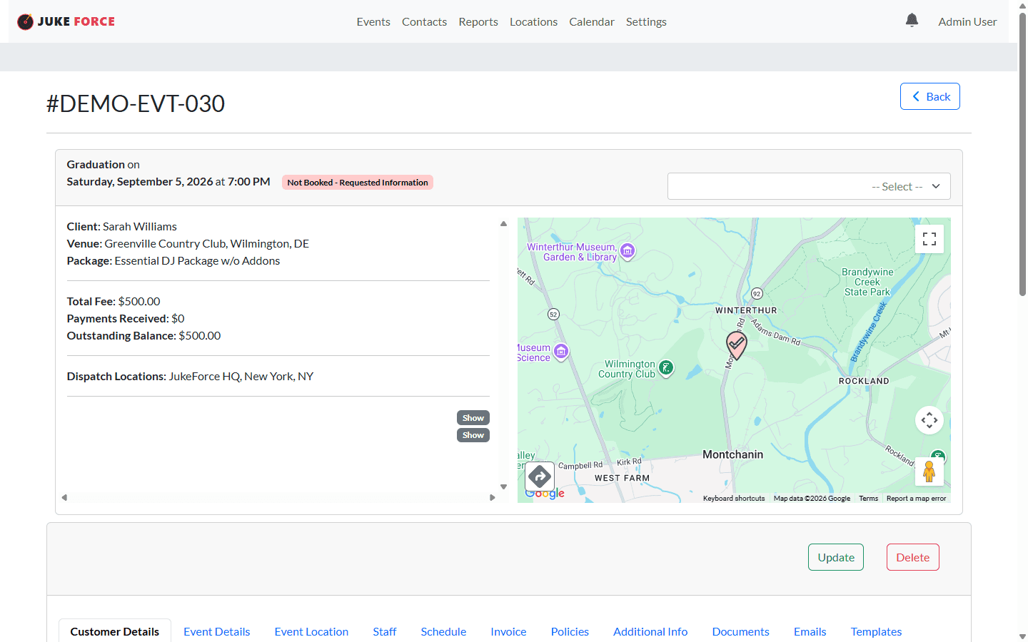 Every booking, one screen.